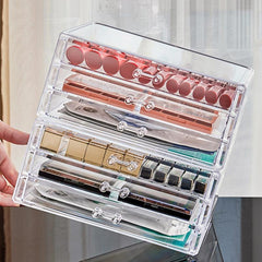 Acrylic Lipstick Storage Box Drawer Makeup Rack