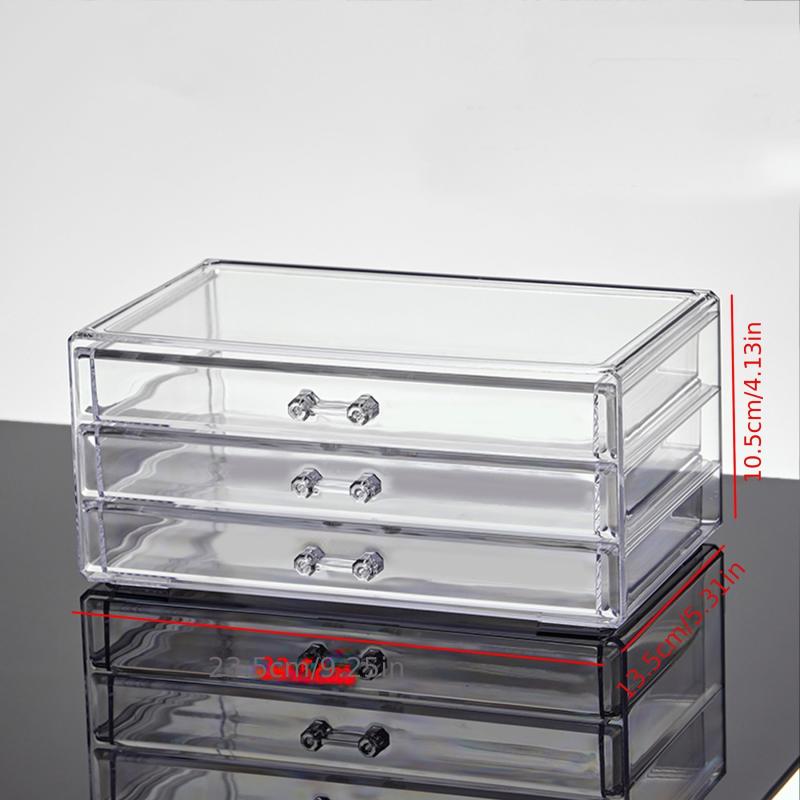 Acrylic Lipstick Storage Box Drawer Makeup Rack