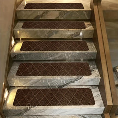 7pcs Non Slip Stair Treads Anti Slip Stair Carpet Treads For Wooden Steps