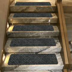 7pcs Non Slip Stair Treads Anti Slip Stair Carpet Treads For Wooden Steps
