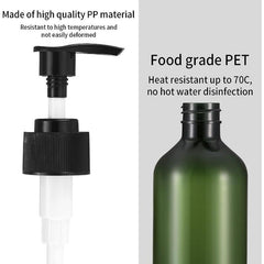 3pcs Plastic Lotion Bottle With Pump Bathroom Liquid Soap Dispenser