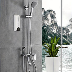 Wall Mounted Soap Dispenser 350ml Refillable Bottles