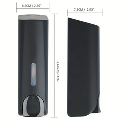 Wall Mounted Soap Dispenser 350ml Refillable Bottles