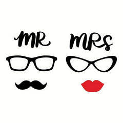 1pc Bathroom Wall Stickers Self adhesive Men and Women Wall Stickers Decorative
