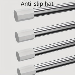 Rotating Towel Bar 2 4 6 Bar Shower Towel Rack Wall Mounted Towel Holder