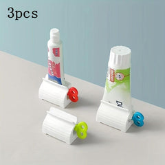 3pcs Manual Toothpaste Squeezer Toothpaste Tube Squeezers Bathroom Accessories