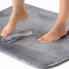 Soft Memory Foam Bath Mat for Relaxing Shower Experience