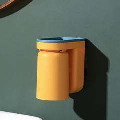 Wall Mount Toothbrush Holder with Gargle Cup Set