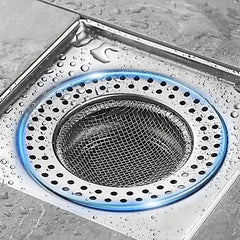 Stainless Steel Floor Drain Filter Anti-clog Sink Strainer Shower Drain Cover