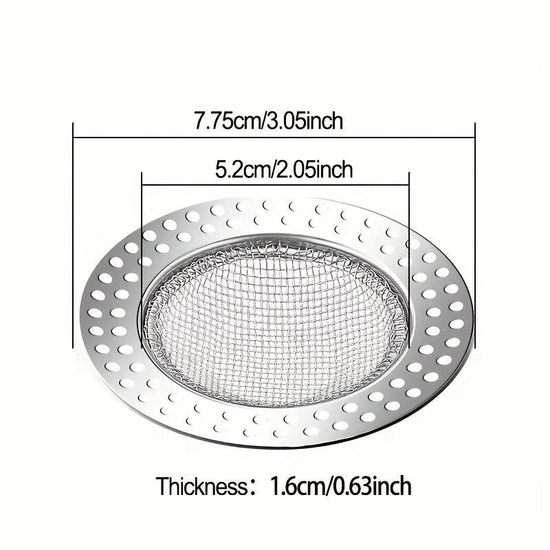 Stainless Steel Floor Drain Filter Anti-clog Sink Strainer Shower Drain Cover