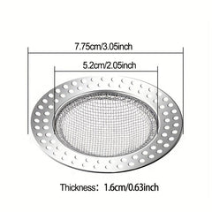Stainless Steel Floor Drain Filter Anti-clog Sink Strainer Shower Drain Cover