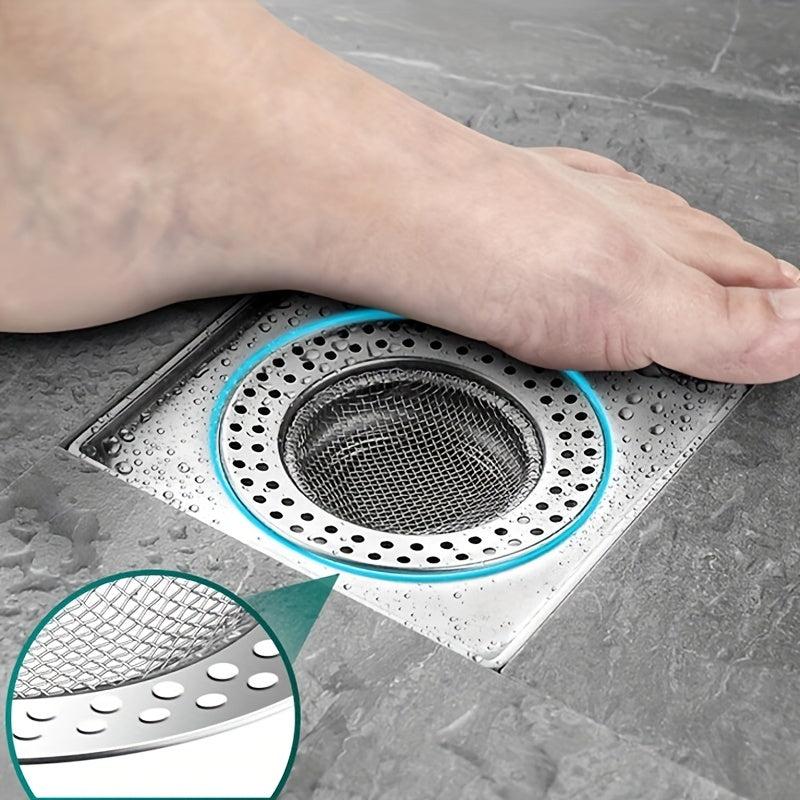 Stainless Steel Floor Drain Filter Anti-clog Sink Strainer Shower Drain Cover