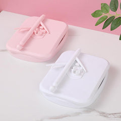 Portable Dressing Table Mirror with Rotating Tray for Makeup and Vanity Use