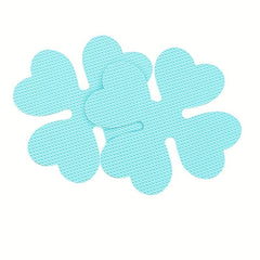 6pcs Bathroom Non slip Stickers Self adhesive Anti slip Shower Tread Sticker