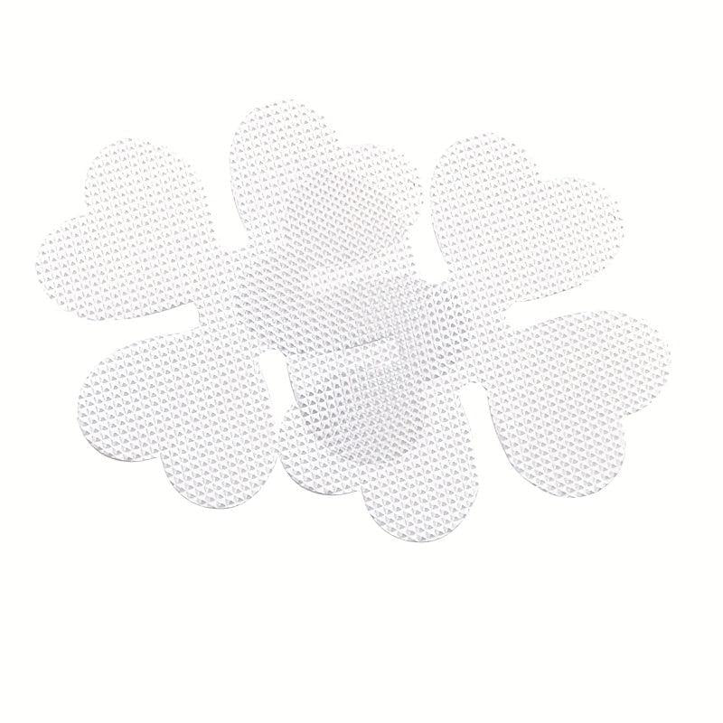 6pcs Bathroom Non slip Stickers Self adhesive Anti slip Shower Tread Sticker
