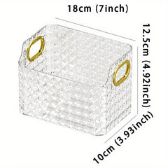 Transparent Storage Box for Makeup and Skincare Products
