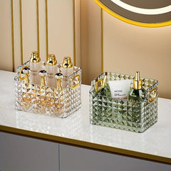 Transparent Storage Box for Makeup and Skincare Products