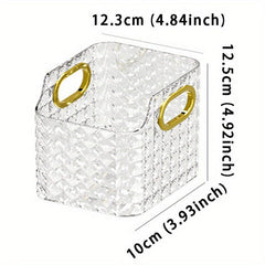 Transparent Storage Box for Makeup and Skincare Products