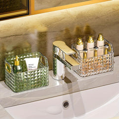 Transparent Storage Box for Makeup and Skincare Products