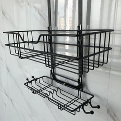 3-Layer Hanging Shower Caddy Basket for Bathroom Storage Rack