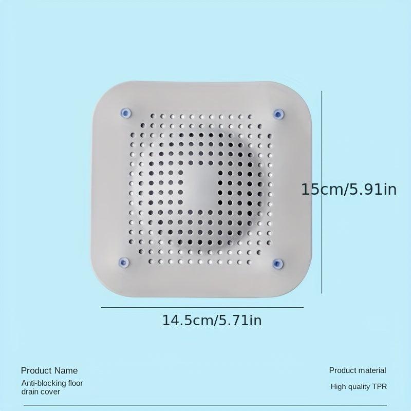 Convex Silicone Floor Drain Bathroom Sewer Filter Hair Anti Clogging