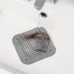 Convex Silicone Floor Drain Bathroom Sewer Filter Hair Anti Clogging