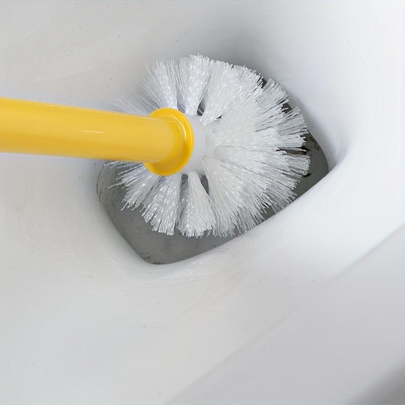 Duck Pattern Toilet Brush And Holder Long Handle Toilet Cleaning Brush