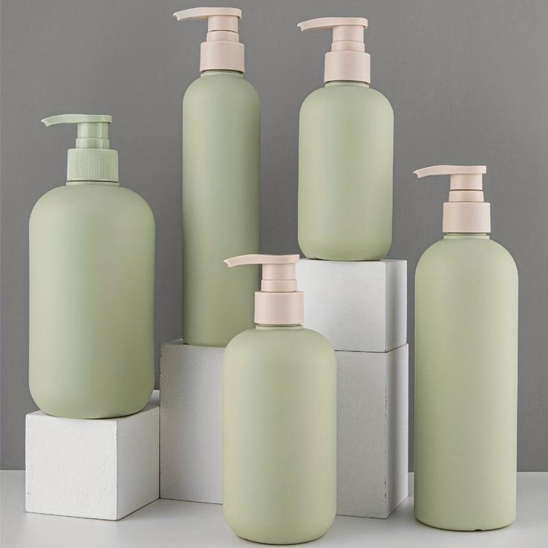 Plastic Bathroom Lotion Pump Bottled 300ML 500ML Dispenser