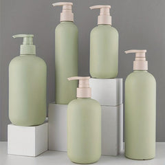Plastic Bathroom Lotion Pump Bottled 300ML 500ML Dispenser