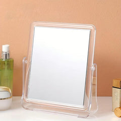 Transparent Makeup Mirror Desktop Double-Sided Table Mirror