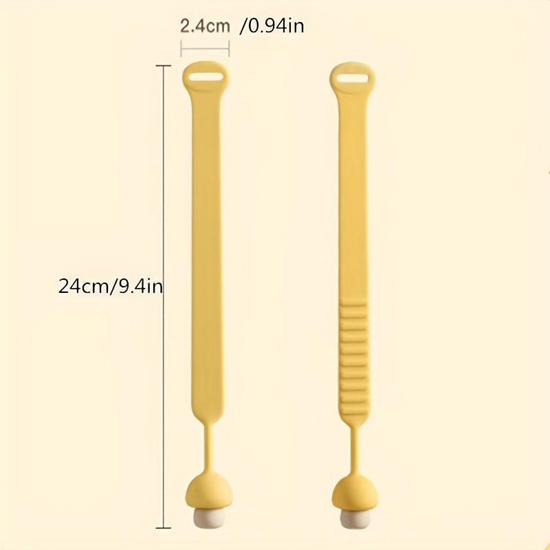 4PCS Toilet Lid Lifter Silicone Handle Hygienic Anti-dirty Opener