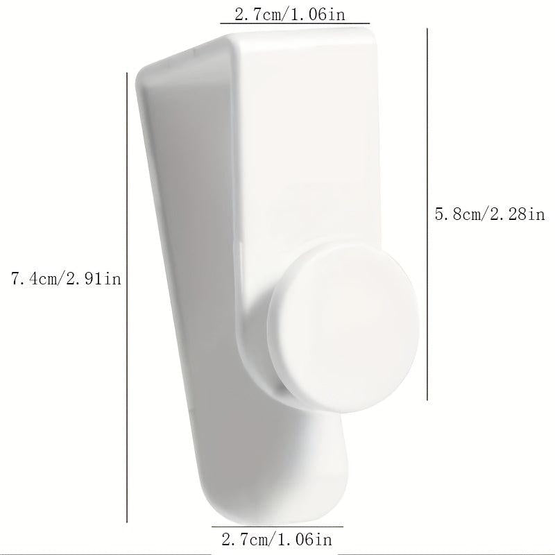 2pcs Towel Hook Closet Door Bathroom Storage Home Essential