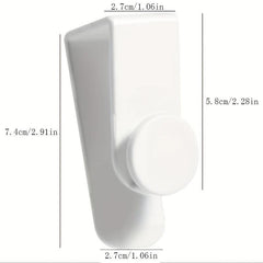 2pcs Towel Hook Closet Door Bathroom Storage Home Essential