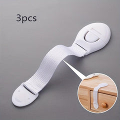 3pcs Cabinet Door Drawer Lock Child Safety Refrigerator Lock