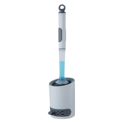 Toilet Brush Set Wall Mounted with Detergent Holder