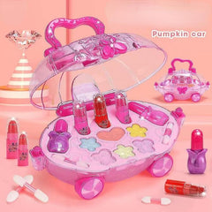 Kids Princess Party Dressing Box Makeup Toy Set Cosmetics Pretend Play Kit
