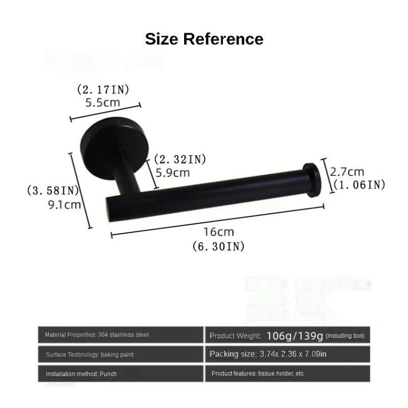 Modern Stainless Steel Toilet Paper Holder Wall Mounted