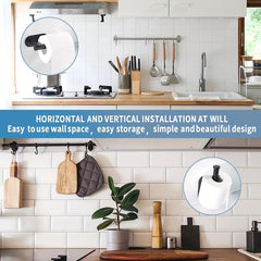Toilet Paper Holder Wall Mount Stainless Steel Paper Roll Rack