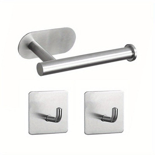 Toilet Paper Holder Wall Mount Stainless Steel Paper Roll Rack