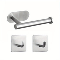 Toilet Paper Holder Wall Mount Stainless Steel Paper Roll Rack