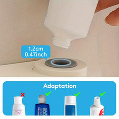 Wall-Mounted Toothbrush Holder & Tumbler Set - Space-Saving Bathroom Organizer
