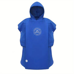 Kids Quick Drying Hooded Bathrobe for Beach and Pool