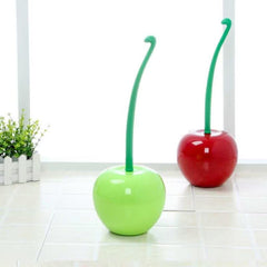Cherry Shaped Toilet Brush With Holder Box Bathroom Supplies
