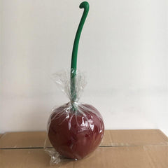 Cherry Shaped Toilet Brush With Holder Box Bathroom Supplies