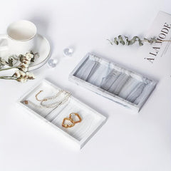 Bathroom Vanity Silicone Tray Countertop Organizer for Essentials