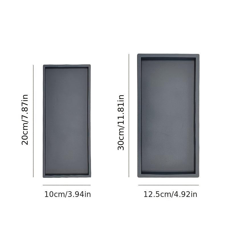 Bathroom Vanity Silicone Tray Countertop Organizer for Essentials