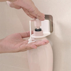 5pcs Shower Gel Bottle Rack Wall Mounted Holder Hook for Bathroom