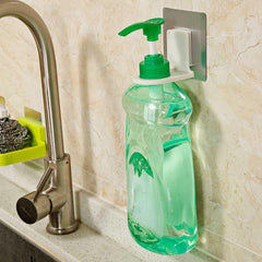 5pcs Shower Gel Bottle Rack Wall Mounted Holder Hook for Bathroom