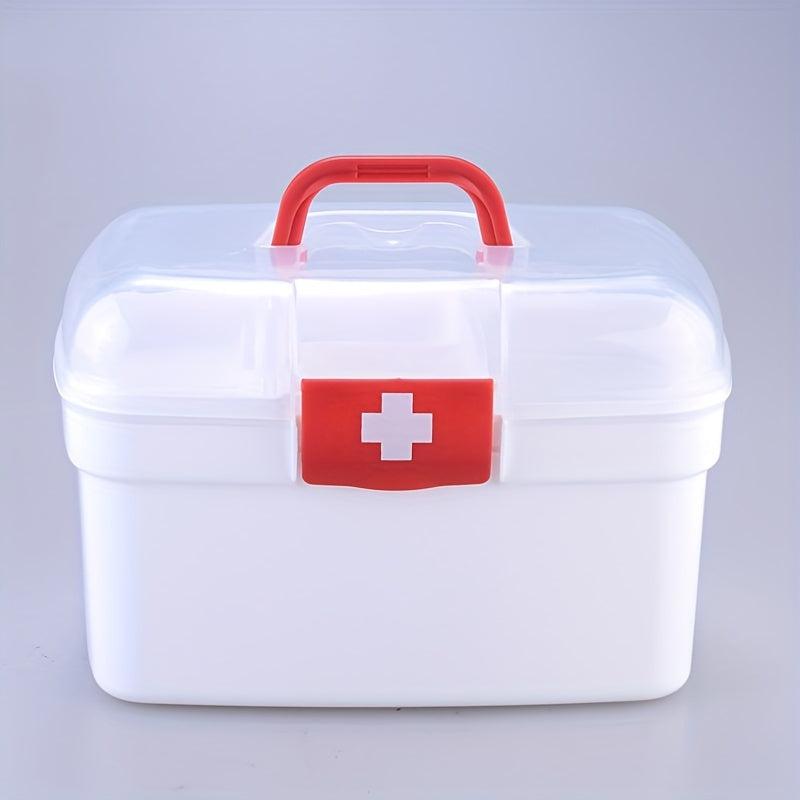 Plastic Medicine Box Home Care Emergency Storage