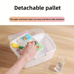 Plastic Medicine Box Home Care Emergency Storage